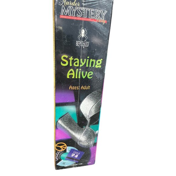 Murder Mystery Staying Alive Party dinner gathering Game For 6 To 8 adult Player - Picture 2 of 9